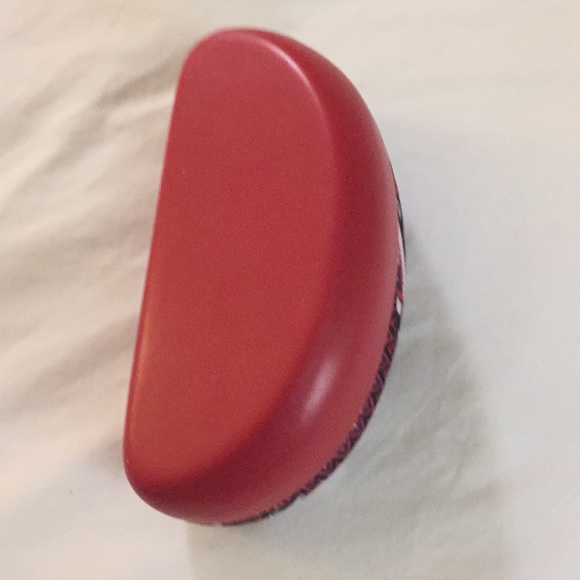 NEW Heavyweight Eyeglass Case Red print design - Picture 5 of 6